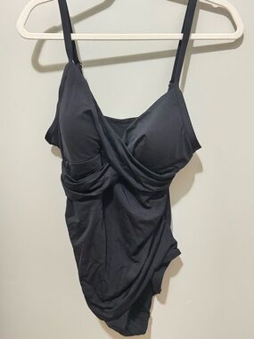 Jantzen Black One-Piece Swimsuit